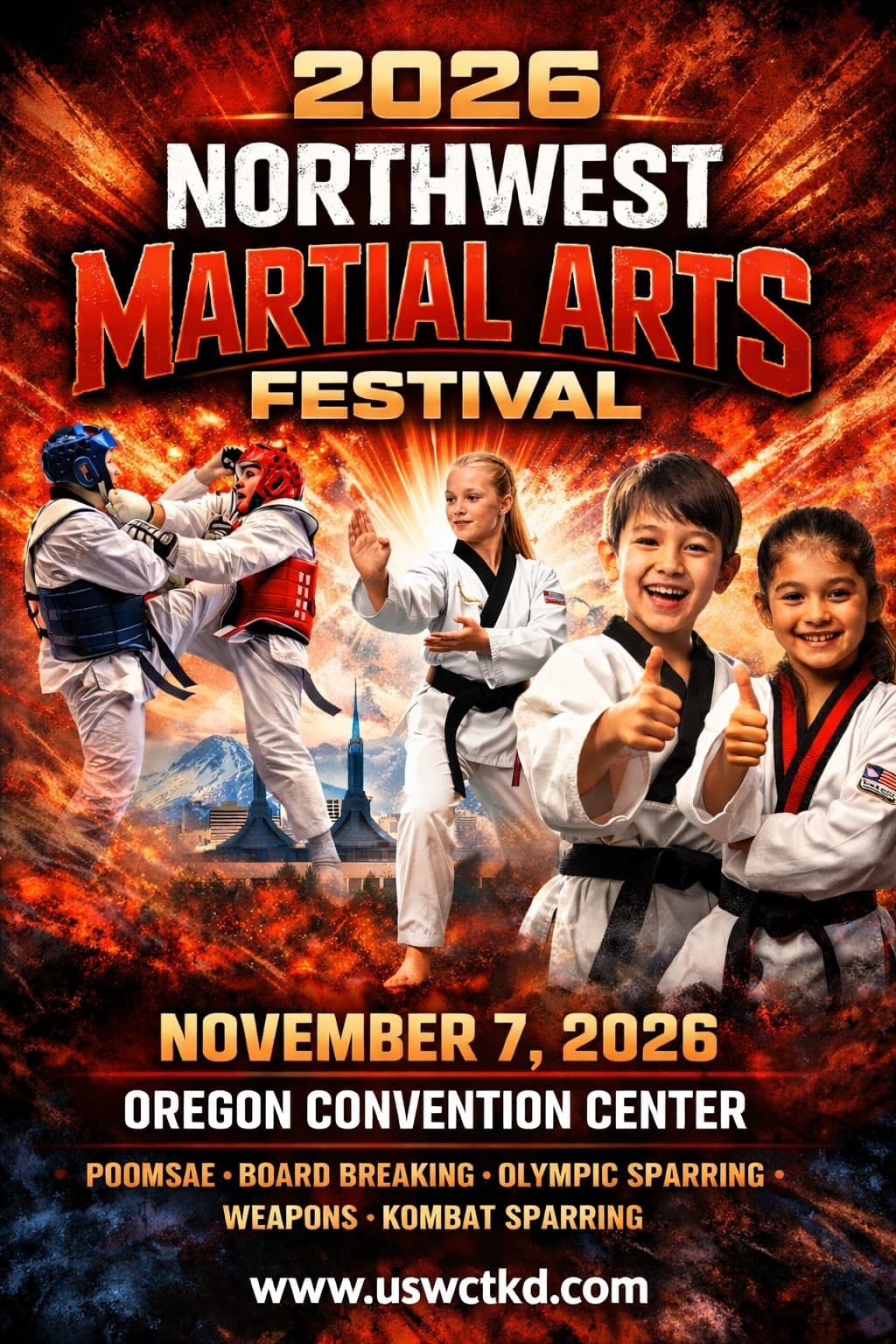 2026 Northwest Martial Arts Festival